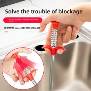 Pipe Unblocker Uncover Pipes Heavy Duty Four Jaw Opener Manual Clamping Drain Cleaner Telescopic Sewer Dredging Tool