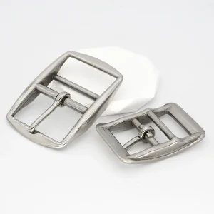 1pieceStainless Steel Adjustable Belt Buckle Double-bar Pin Buckle Tri-glide Slider Horse Halter Harness Accessories Parts