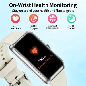 2026 Fitness Tracker Watches for Women Men with Heart Rate Monitor Sleep Tracker IP68 Waterproof Pedometer 1.47" Smart Watch Man