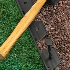 30Pcs Plastic Landscape Edge Nail Landscape Anchor Fixed Nail Spiral Edge Pile Lawn Gardening Grass Stone Partition Nail