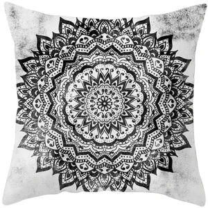 Mandala Print Square Pillowcase Home Decor Car Sofa Cushion Cover