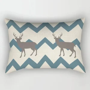 Nordic sweet home light blue geometric pillowcase decorative sofa cushion cover pillowcase
