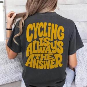 Cycling Lover Gift Retro Cycling Tee Cyclist Gift Vintage Bike Rider Shirt Funny T-Shirt Road Bike Lover Top  Oversized T Shirt