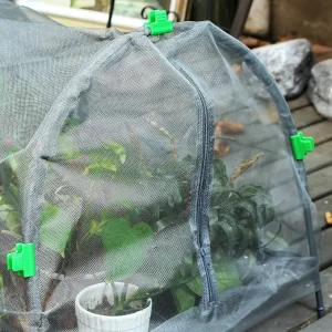 10pcs Greenhouse Clips Film Row Cover Clips Greenhouse Hoops Install Greenhouse Film Clips Garden Tarpaulin Net Clips