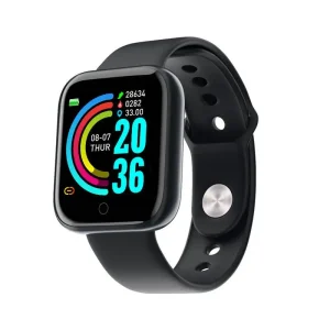 Lenovo Y68 Smart Watch Color Screen Step Counting Multi Sports Mode Message Reminder Photography Music Remote Control Smart Band