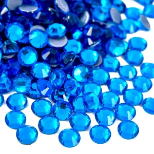 BOBOHOO Multi-color SS6-SS30 Glass Crystal Hot Fix Rhinestones Flatback Iron On Stone For DIY Nail Art Fabric Clothes Decoration