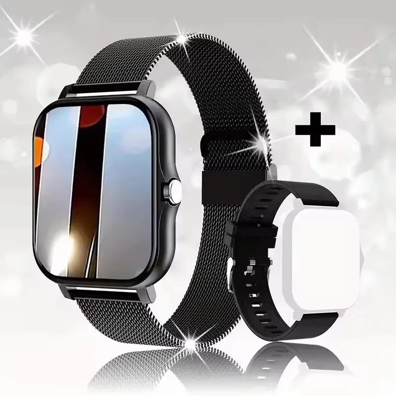 New Smart Watch 2.01 Inch HD Display Answer Make Call Message Preview Sport Modes Smartwatch DIY Dial Weather Forecast Men Women - الصورة 10