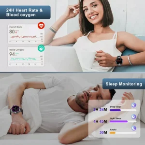 LIGE New GPS Smart Watches Outdoor Sports Fitness Smartwatch Heart Rate Monitori Bracelet Voice Assistant Bluetooth Call Watches