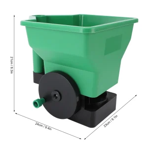 Hand Spreader 3L Manual Small Labor Saving Lightweight Handheld Lawn Garden Spreader for Fertilizer Salt