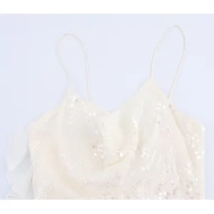 MUJER 2025 Sequin Mini Dress Woman Sexy Slip Party Dresses for Women Summer Backless Women's Dress Straps Beach Short Dresses