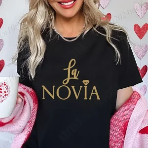 Spanish Team Bride Tribe T-shirt Girls Single Farewell Bachelorette Party Shirt Bridal Shower Wedding Party Tops Women Clothing
