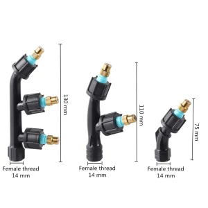 Atomizing Sprayer Nozzle Single/Double/Three Nozzle Head Gardening Plants Flowers Fogging Irrigation Sprayer Watering Tool