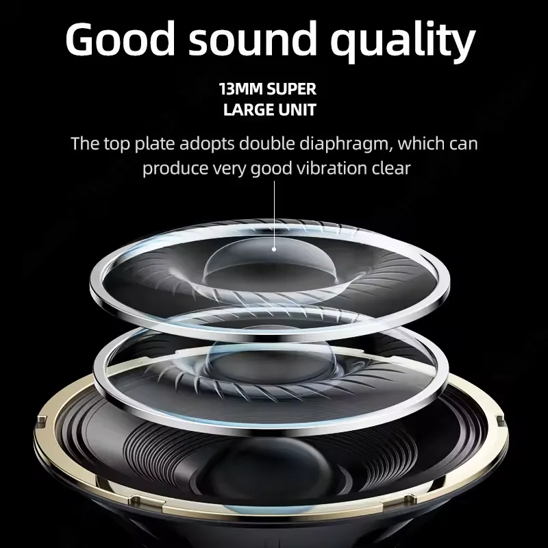 Lenovo LP40 Earphones TWS Wireless Bluetooth 5.0 Earbuds Bass Touch Control Stereo Noise Reduction Long Standby Original Choice - الصورة 6