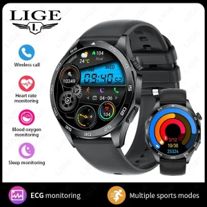 2026 New ECG Health Smart Watch Men Women Blood Pressure Oxygen Health Tracker Smartwatch Bluetooth Smartwatches for Android iOS