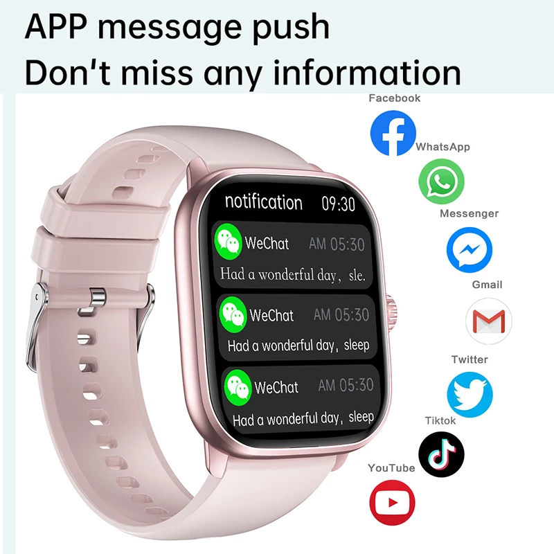 Smart Watch 2024 Bluetooth Call Music Smart Watches For Men 2.01" Full Touch Dial Fitness Tracker Waterproof Smartwatch - Image 5