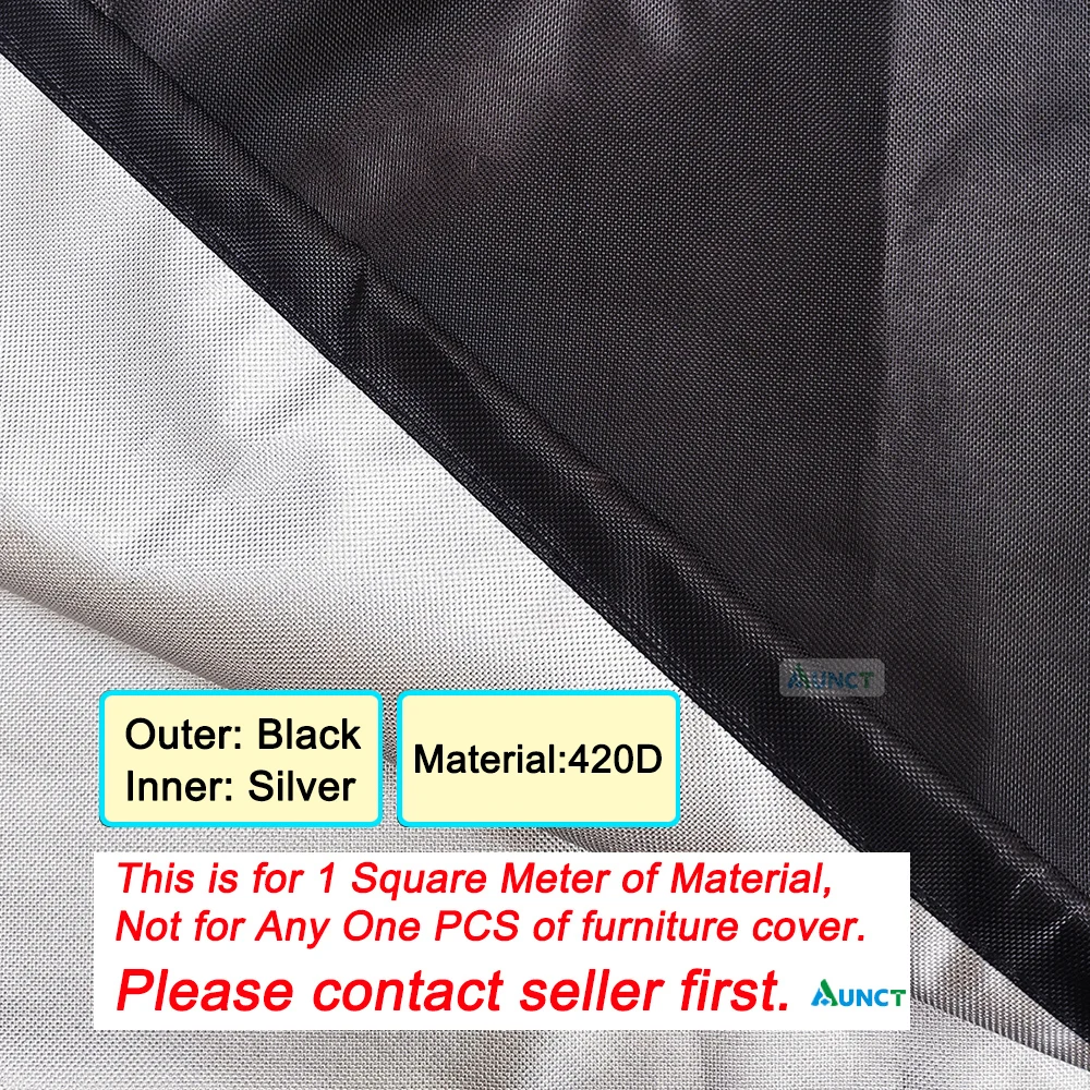 Customized Round Square Waterproof Outdoor Patio Garden Furniture Covers Rain Snow Chair Sofa Table Dust Proof kitchen BBQ Cover - الصورة 15