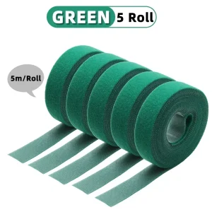 5m/roll Cable Ties Reusable Loop Bundle Self Adhesive Fastener Clip Wire Holder Management DIY Accessories Nylon Strap Organizer