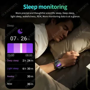 2025 Rugged Military Smart Watch Men's Outdoor Watch 2.01" HD Touch Screen Voice Bluetooth Call Sports Waterproof Smartwatch New
