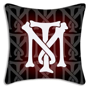 Hot Classic Movie Scarfaces Pillow Covers Cartoon Sofa Decorative Home Double-sided Printing Short Plush Cute Cushion Cover