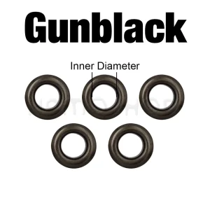 100 Sets 4mm Metal Eyelet Grommet With Washer Round Eye Rings For Leathercraft Repair Shoes Bag Clothing Belt Hat Accessories