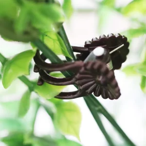 10-200PCS Plastic Plant Support Clips Orchid Stem Clip for Vine Support Vegetable Flower Tied Bundle Branch Clamping Garden Tool