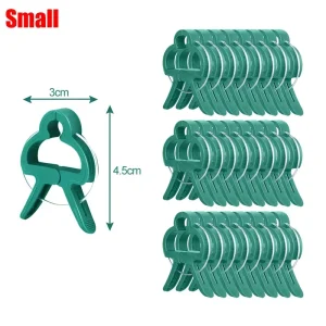 100x Plant Fixed Clips Reusable Greenhouse Bracket forFixing Stems of Flower Vine Vegetables Tomatoes Fastener Garden Supplies