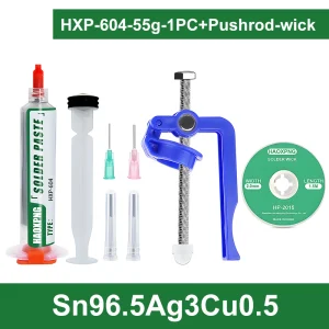 Sn99Ag0.3Cu0.7 Solder paste, flux, lead-free solder paste free cleaning is widely used in all kinds of soldering