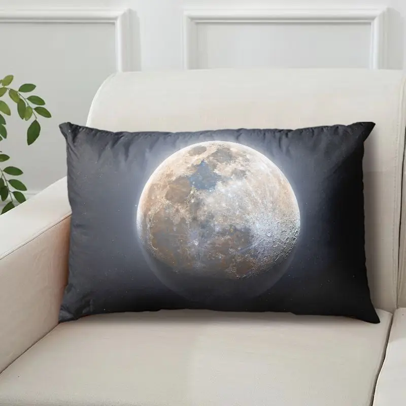 Internet-Famous Moon Pillow with Starry Night Scene, Single-Sided with Core, Pillowcase, Cushion Cover - Image 14