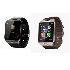 DZ09 Smart Watch Men Android With Sim TF Card Dial Call Answer Call Connect Whatsapp Facebook Twitter Sync Smartwatch SpoRT Wate