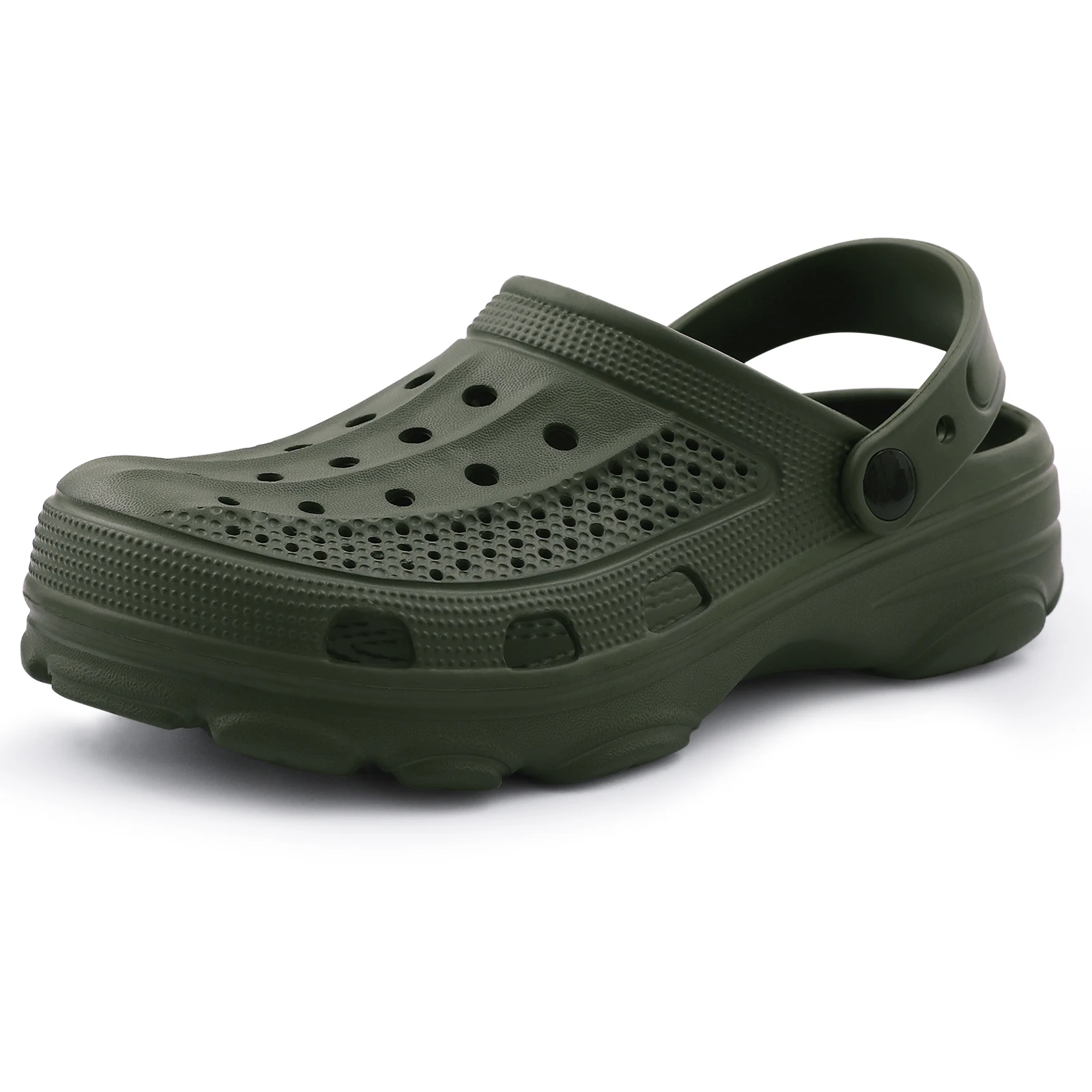Kidmi Fashion Men Clogs Slippers Summer Clogs Slippers Outdoor Breathable Beach Slippers Soft Men Garden Slippers Home Sandals - الصورة 11