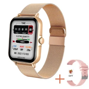 2025 Digital Smartwatch Sports Fitness Men's Women Smart Watch Waterproof Wrist Watches for Ladies Kids Child Android IOS Phones