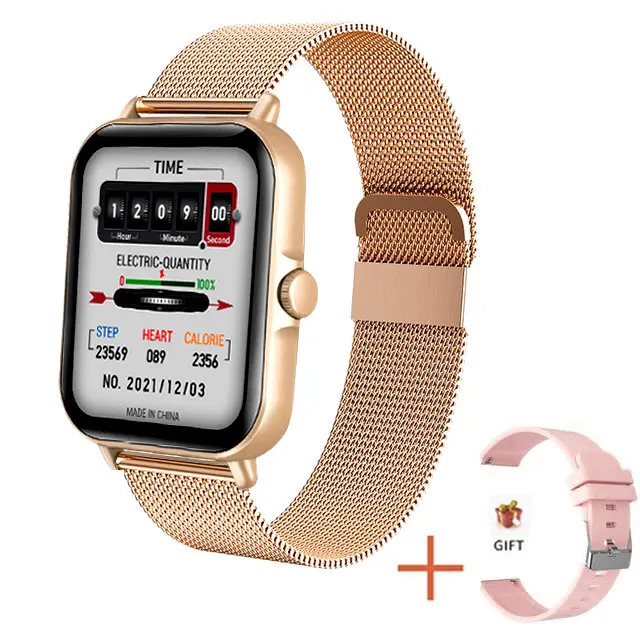 2025 Digital Smartwatch Sports Fitness Men's Women Smart Watch Waterproof Wrist Watches for Ladies Kids Child Android IOS Phones - الصورة 11