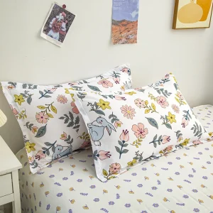 Simple plaid geometric pattern envelope rectangular pillowcases 2PCS 48x74cm pillow Cover for bedroom adult pillow case for bed
