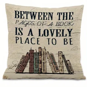 Home Decor Read More Books and Love Reading Pillows Pattern Cushion Cover Suitable for Sofa Bedroom Car Pillow Cover