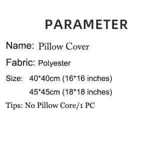 1-Pack Pillowcases with Ruffles (No Pillow Core ) , Farmhouse French Shabby Romantic Chic Pillow Cover for Bedding