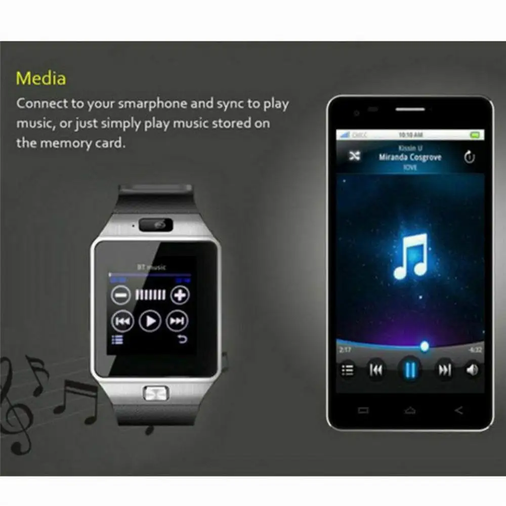 DZ09 Smart Watch Men Android With Sim TF Card Dial Call Answer Call Connect Whatsapp Facebook Twitter Sync Smartwatch SpoRT Wate - Image 4