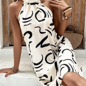 Elegant and beautiful women's dress, vacation, party, leisure