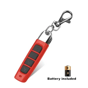 433MHz Copy Remote Control RF 4 Channe Transmitter KeyChain Garage Door Electric Gate Opener Duplicator Cloning Code Controller