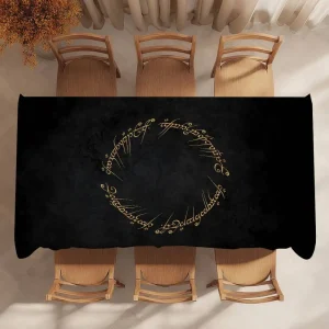 Movie R-Rings Of The L-Lords Table Cloth Indoor Outdoor Picnic Party Decoration Kitchen Table Cloth Waterproof Cloth Stain-Proof
