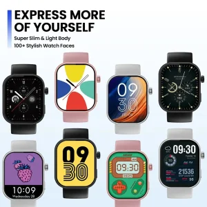 New Zeblaze Btalk Plus Voice Calling Smartwatch 2.03'' HD Color Display Health and Fitness Tracking Smart Watch for Men Women