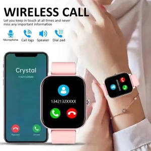 2025 New Smart Watch Bluetooth Talking Blood Oxygen/Blood Pressure Monitor DIY Watch Face SmartWatch for Women Men Holiday Gift