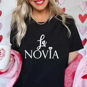 Spanish Team Bride Tribe T-shirt Girls Single Farewell Bachelorette Party Shirt Bridal Shower Wedding Party Tops Women Clothing