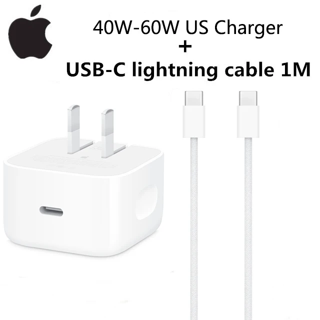 2026 Original 40W-60W USB-C Power Adapter For iphone 17 16 Pro Max Type C fast charger for Apple Cable for iPhone 15 Plus - Image 7