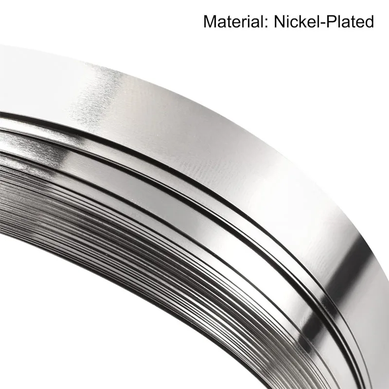 5M/2M/Roll Li-ion Battery Nickel Plated Strip Connector 0.1mm 0.12mm 0.15mm 0.2mm 0.3mm Battery Connector Spot Welder Steel Belt - الصورة 6