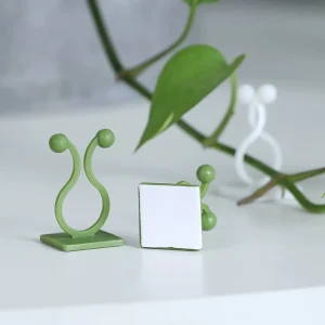 10pcs-Home Garden Plant Climbing Wall Fixture Clips Rattan Vine Fixer Self-Adhesive Plant Climbing Wall Fixed Buckle Hook