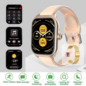 New Smartwatch Dial to Answer Calls Calorie Tracking Heart Rate Blood Oxygen Monitoring Bluetooth Smart Watch for ios Android