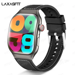 LAXASFIT 2.01 Inch Curved Screen Men's Smart Watch Bluetooth 5.3 HD Call Multiple Sports Modes Woman Smart Watch Holiday gifts