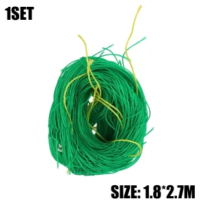 Garden Plant Climbing Nets Heavy-Duty Polyester Grow Net Square Grid Garden Trellis Meshs Vine Grow Brackets Home Garden Tools