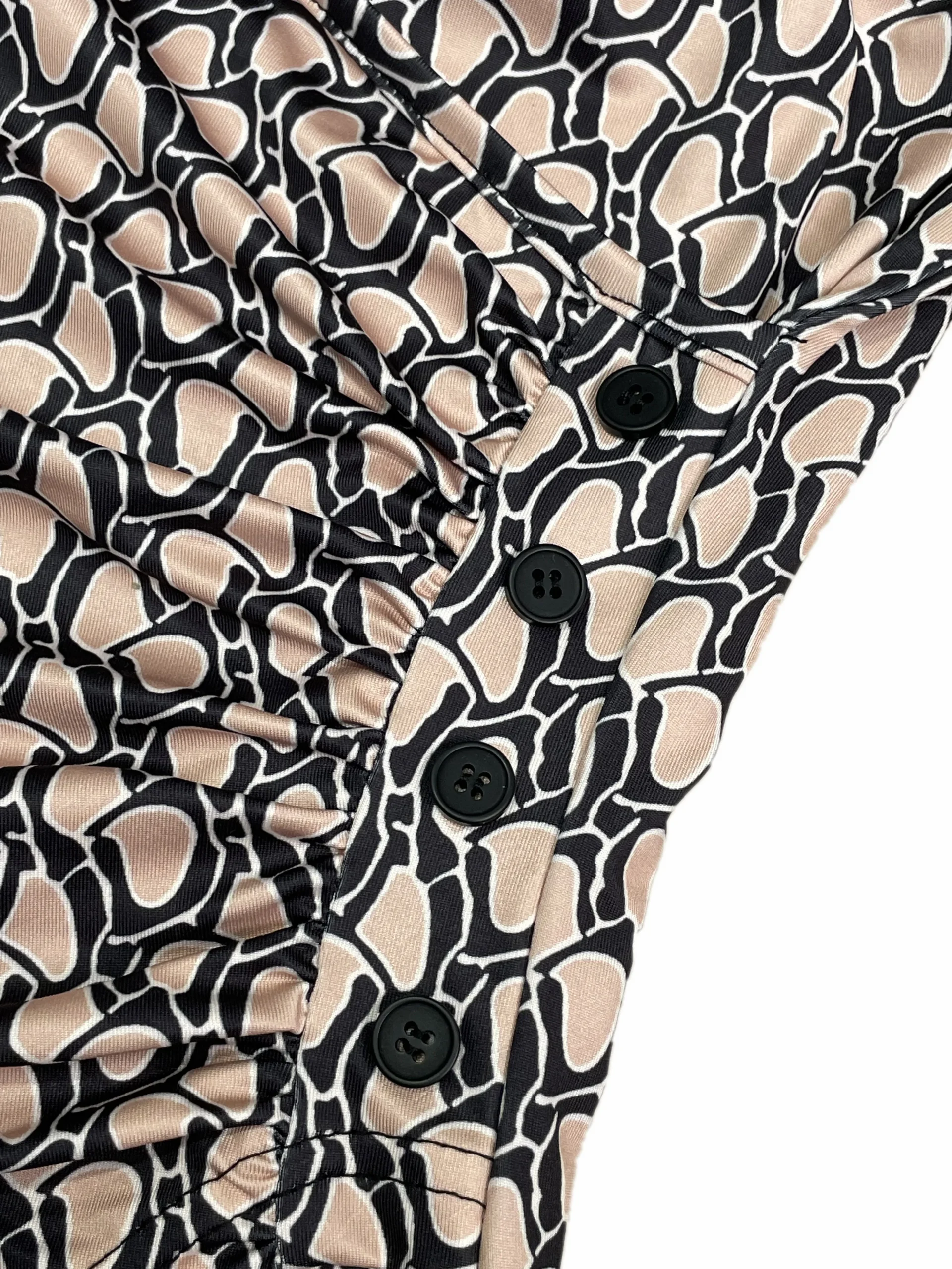 Womens V Neck Sleeveless Bodycon Dress Floral Print High Waist Ruffled Summer Dress Lightweight Sexy Vacation Outfit - الصورة 6