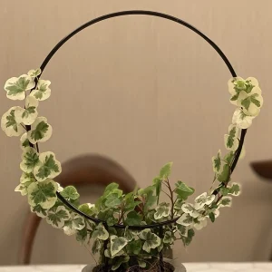 Garden Trellis Plant Iron Climbing Plant Support With Black Rust Proof Coating For Indoor Flower Vine Trellis For Decoration